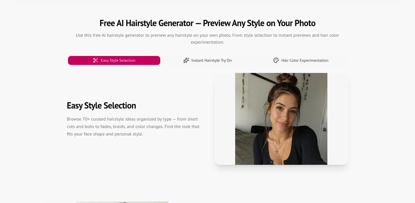 stylecut.app — Hero