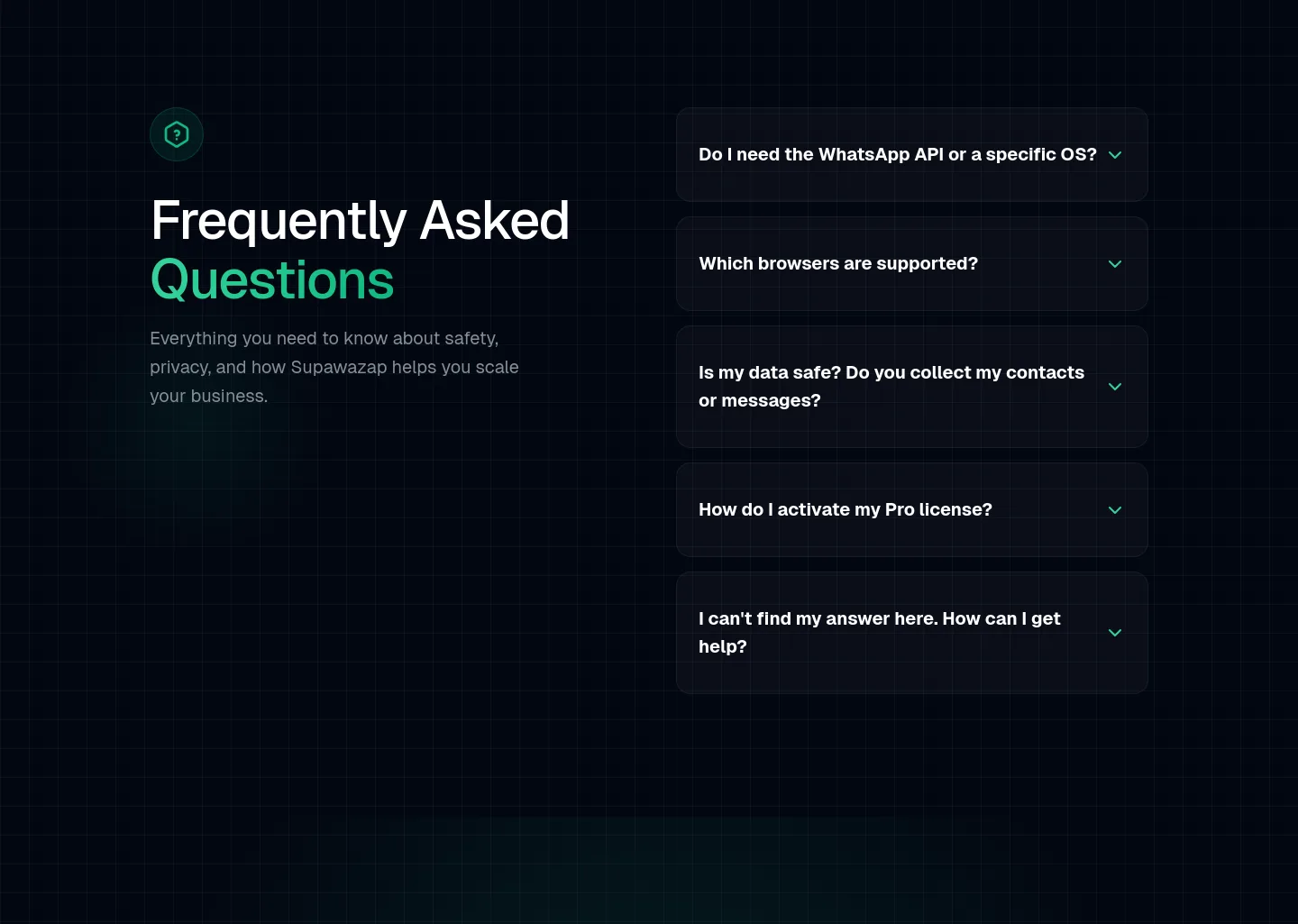 supawazap.com — FAQ