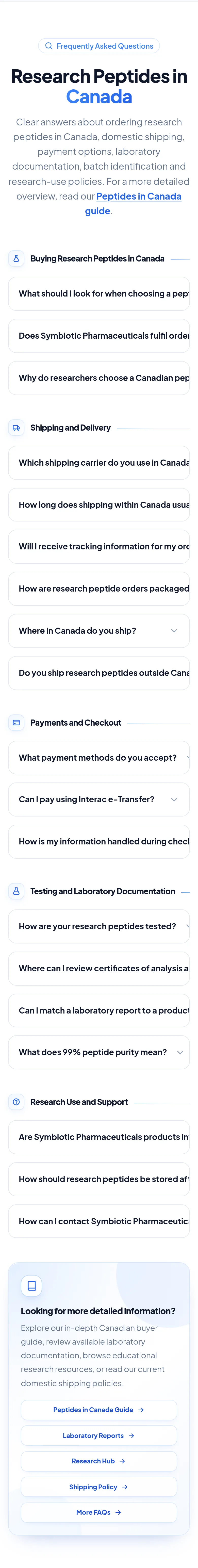 symbioticpharma.is — FAQ