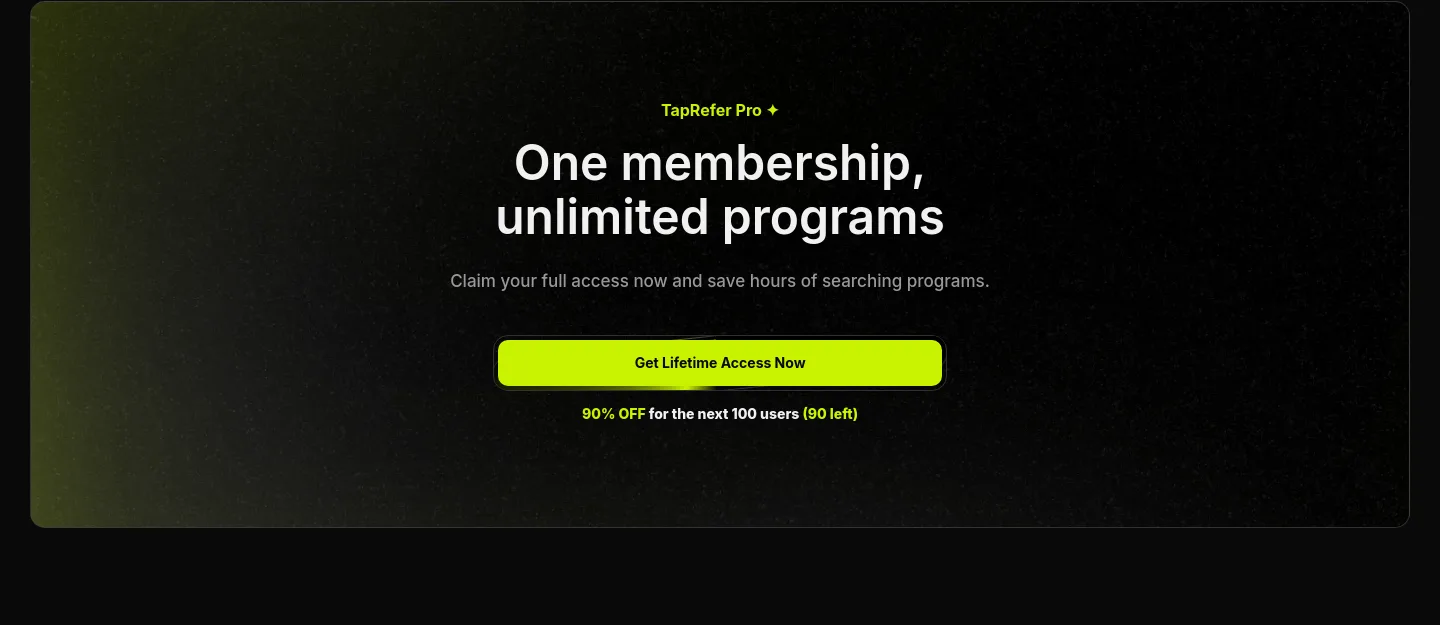 taprefer.com Stats section