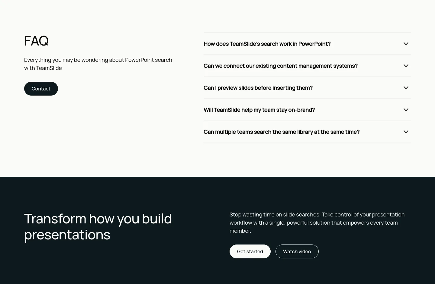 teamslide.com — FAQ