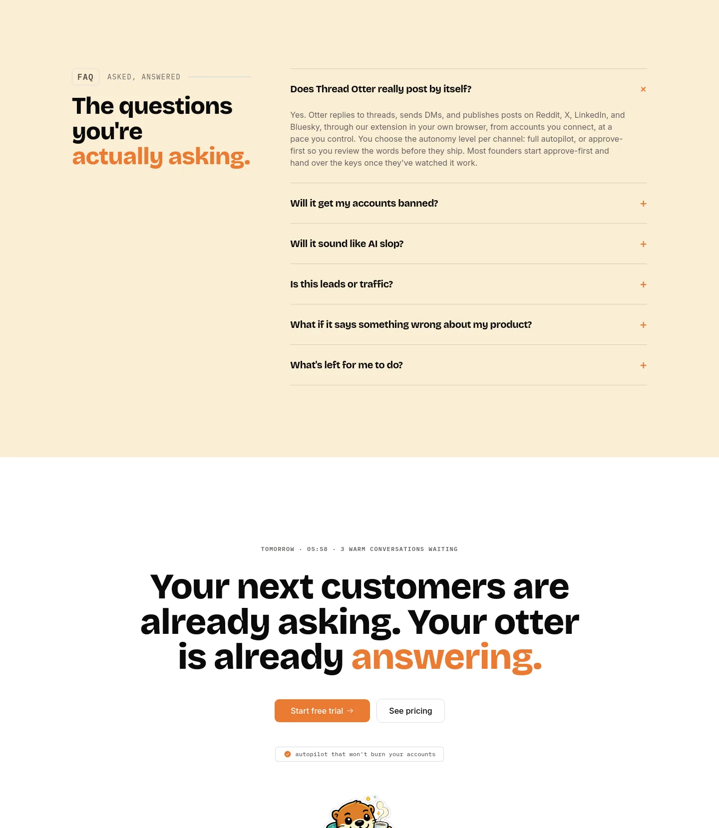 threadotter.com — FAQ