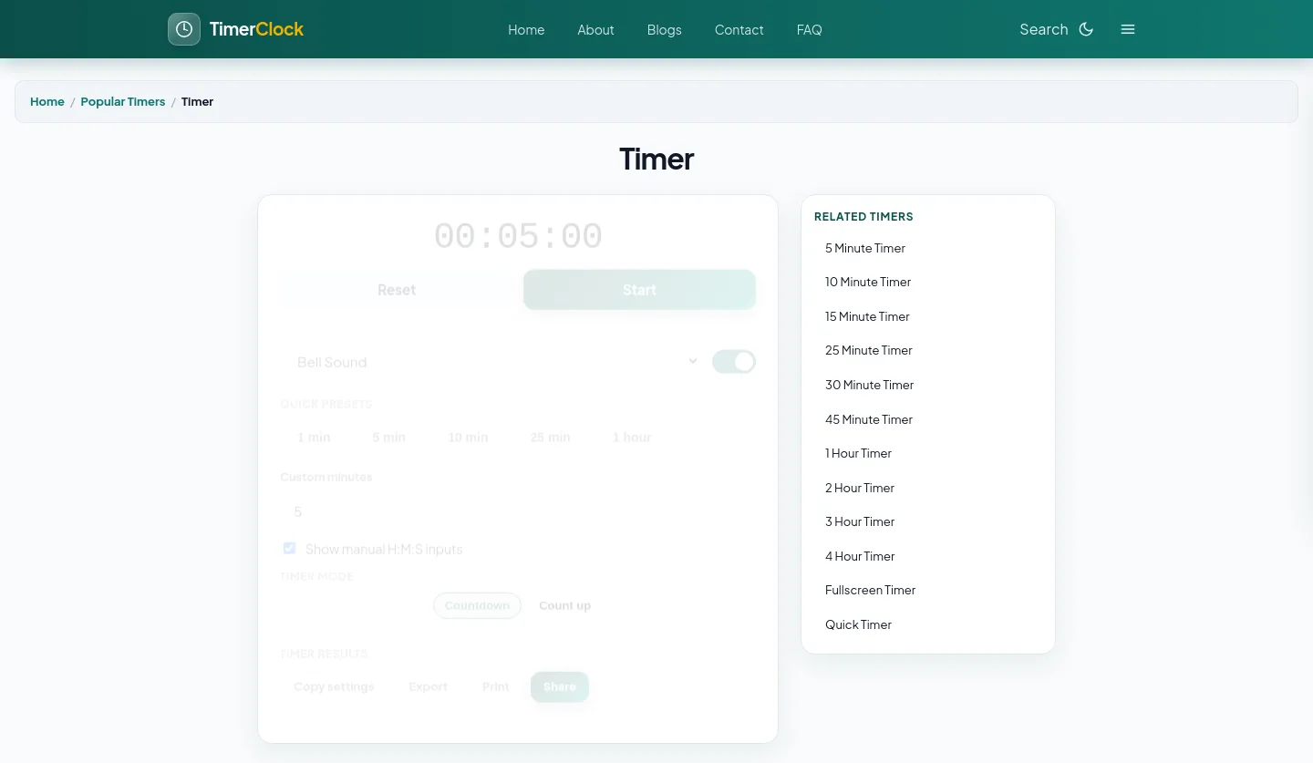 timerclock.io — a measured funnel