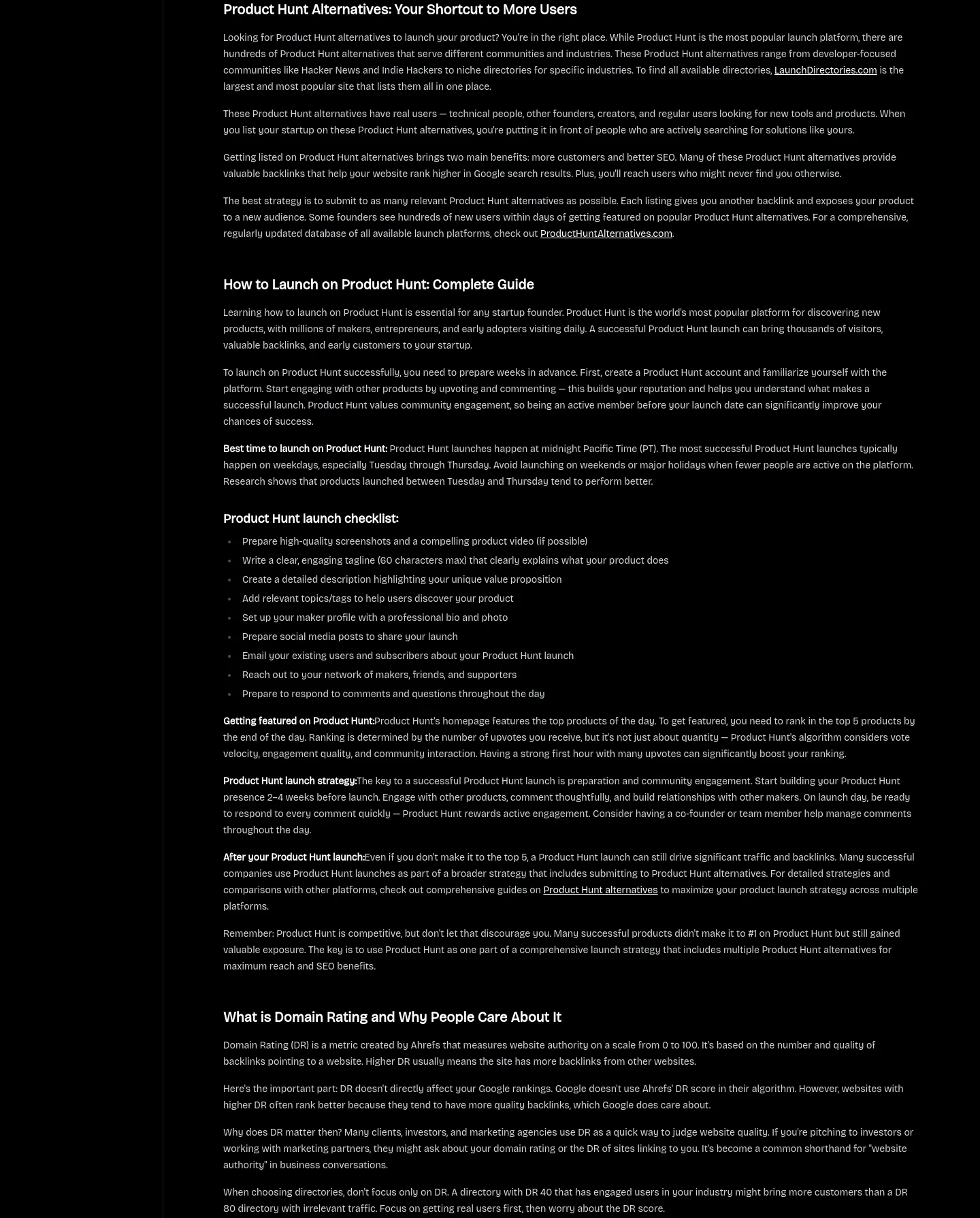 toolfio.com Features section