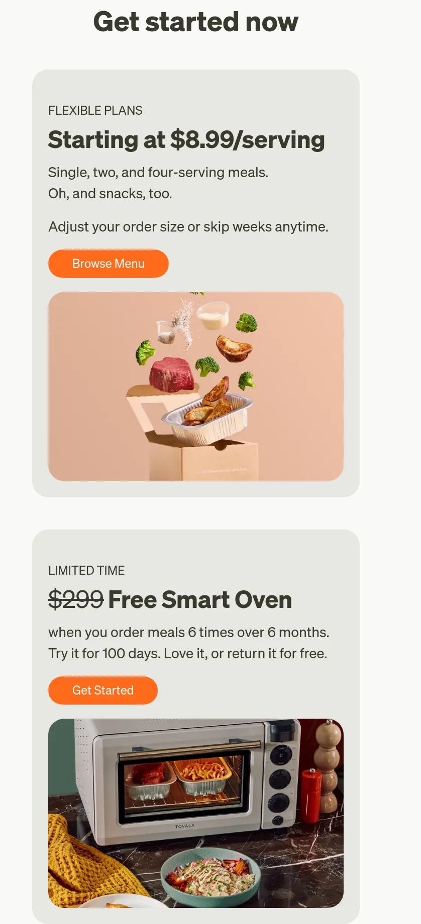 tovala.com — Pricing