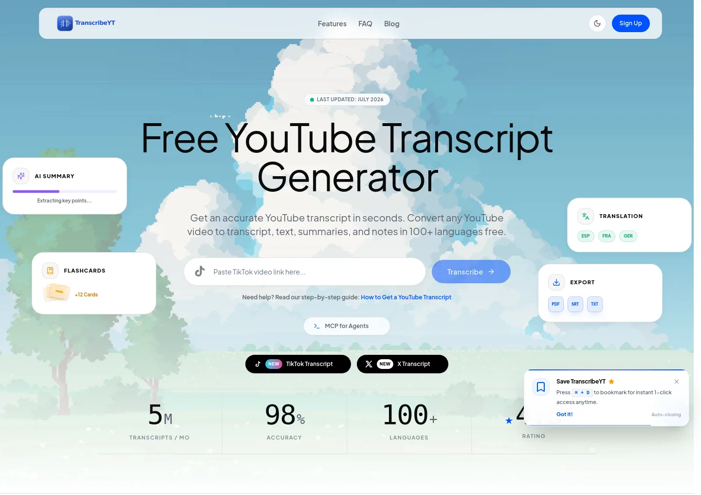 transcribeyt.com