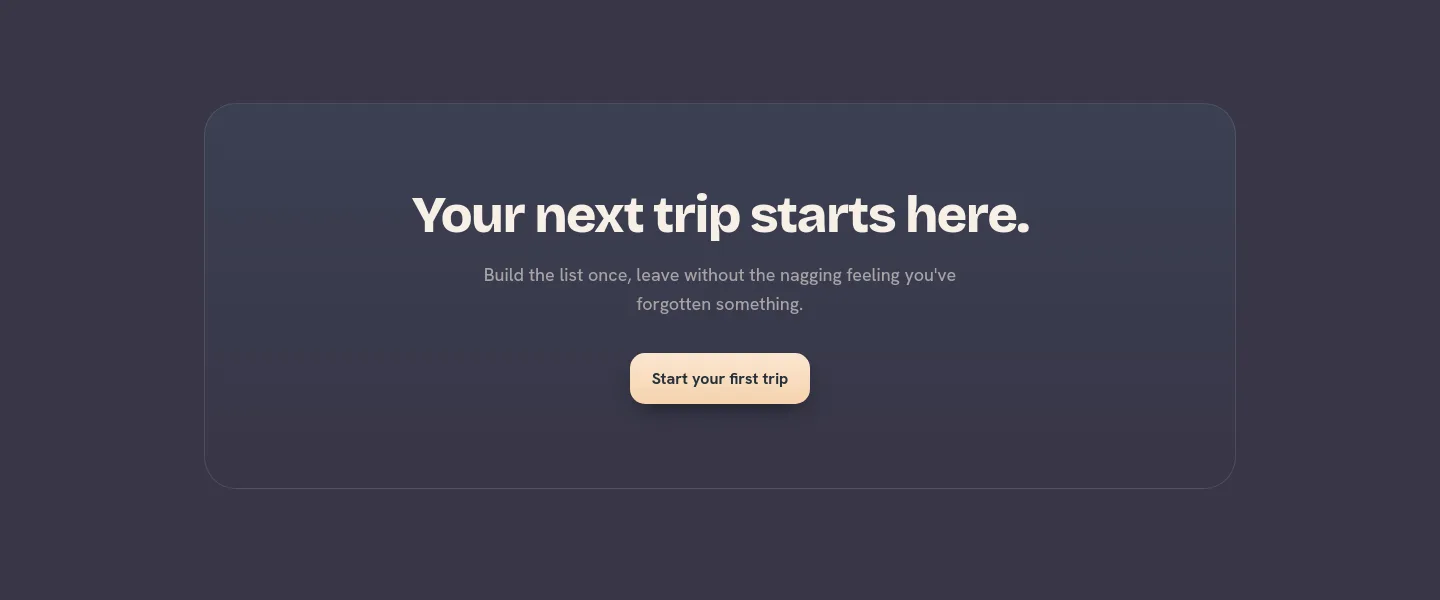 trotters.app — CTA