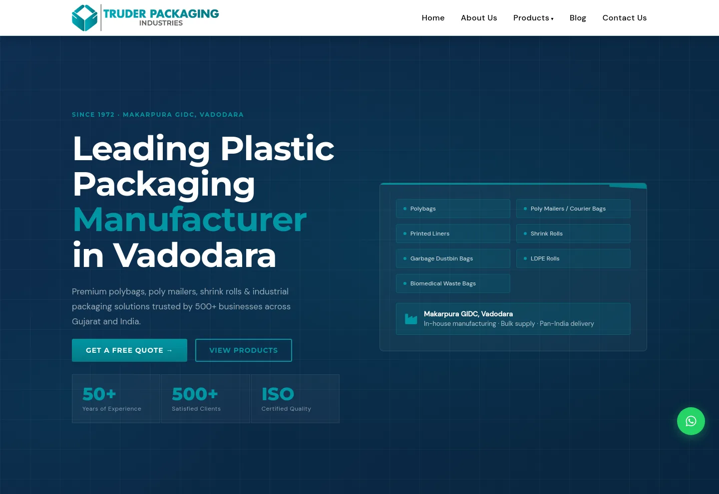 truderpackaging.com — Hero