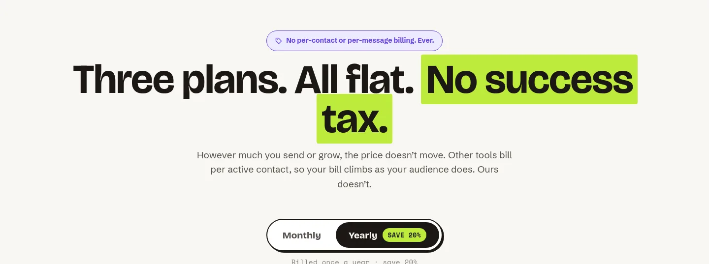 trydmflo.com Hero section