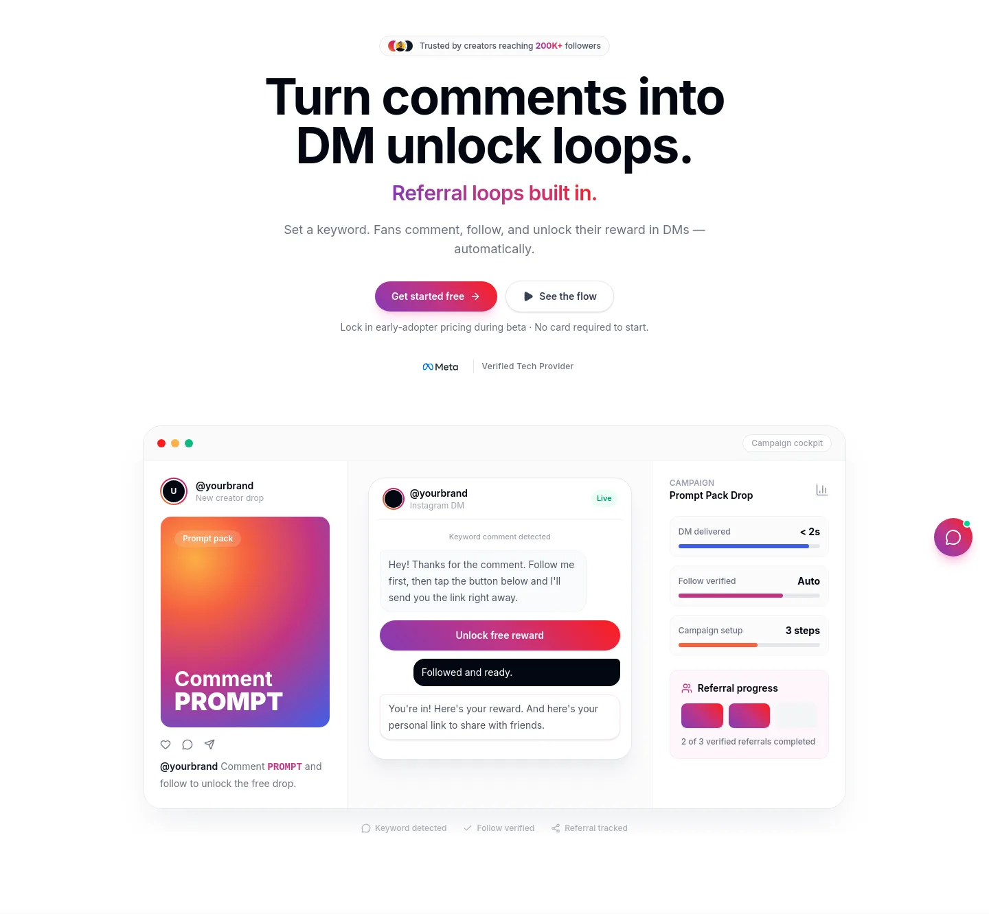 tryunlockdm.com — a real Hero section