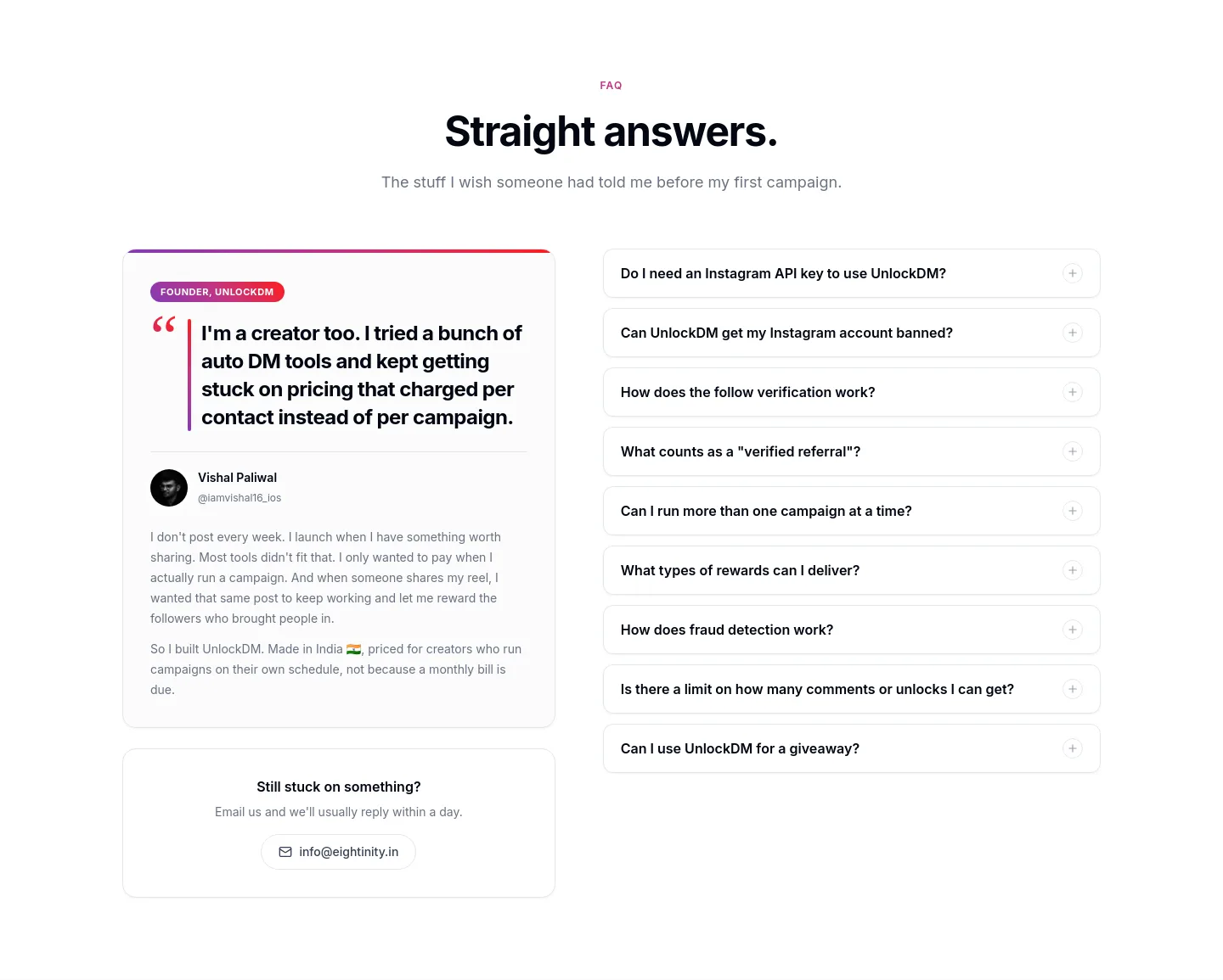 tryunlockdm.com — FAQ