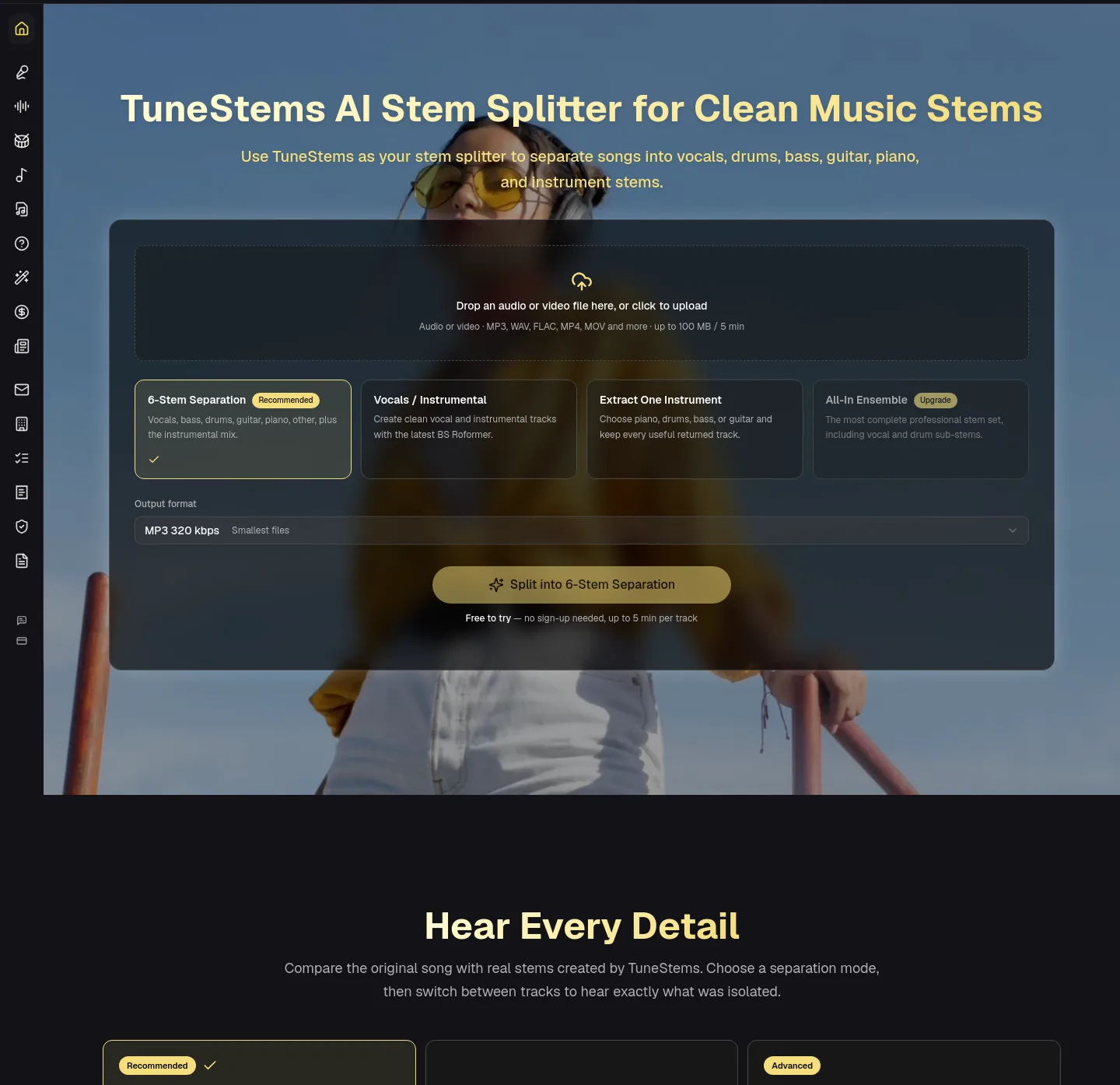 tunestems.com — Hero