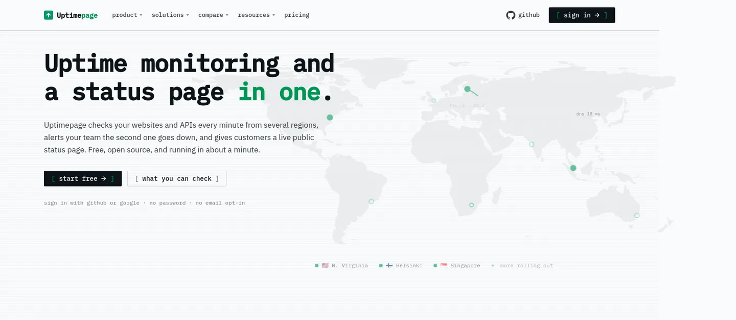 uptimepage.dev