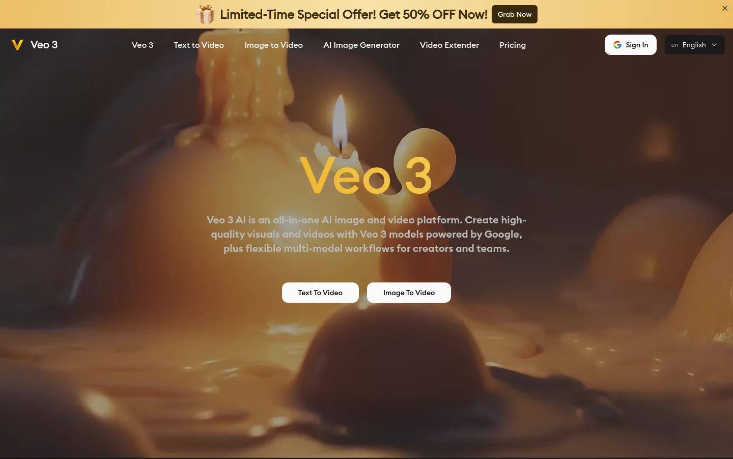 veo3-ai.io — Hero