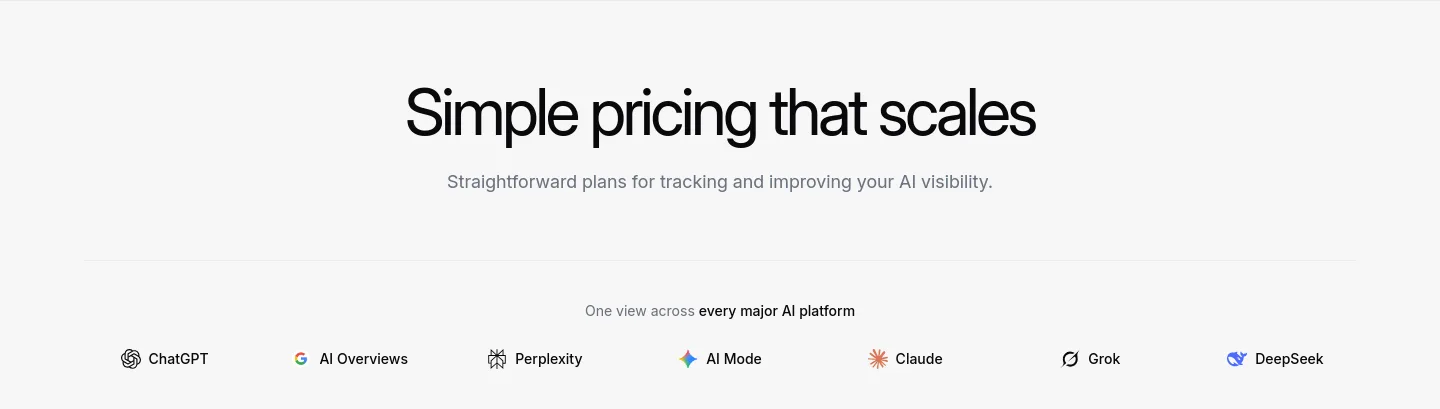visiblee.ai Hero section