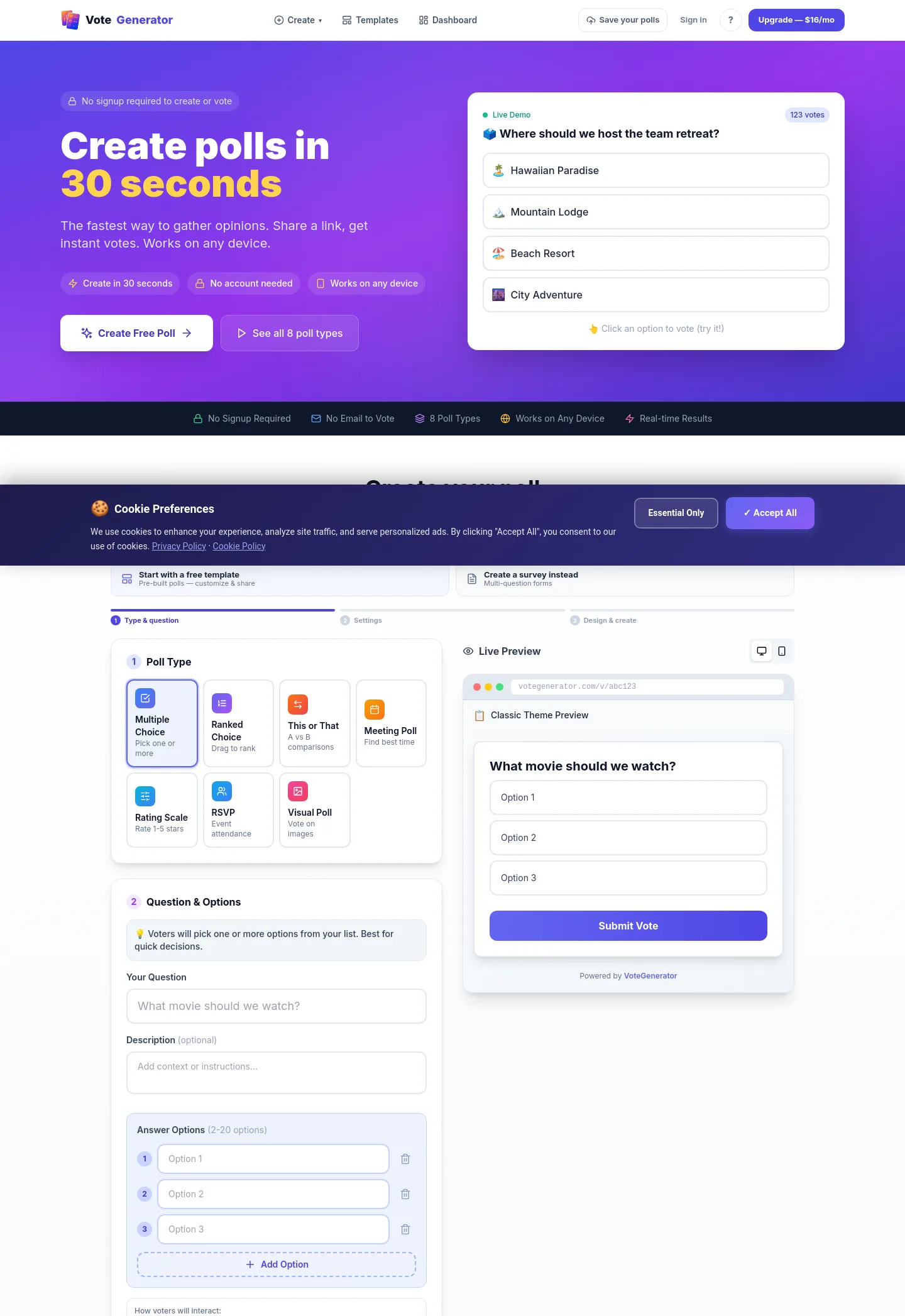 votegenerator.com