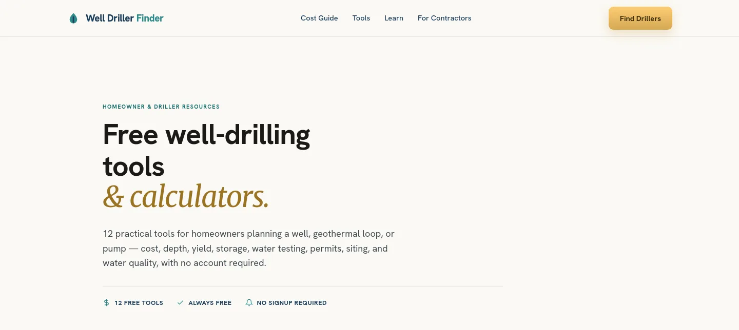 welldrillerfinder.com