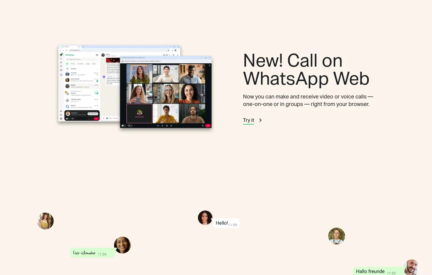 whatsapp.com — CTA