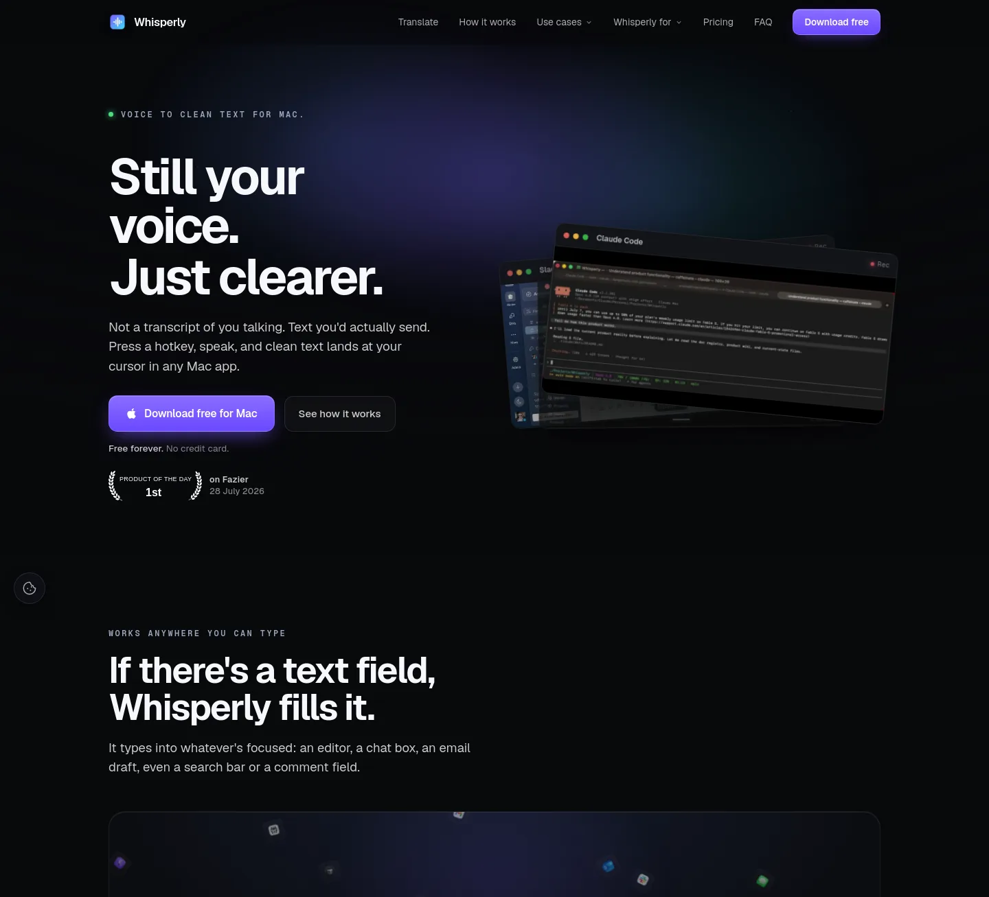 whisperly.io — The Pricing Page