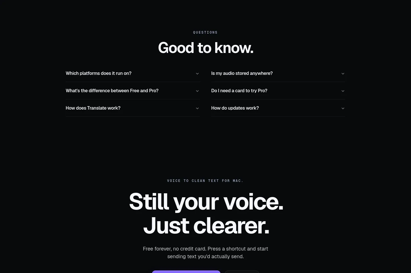 whisperly.io — FAQ