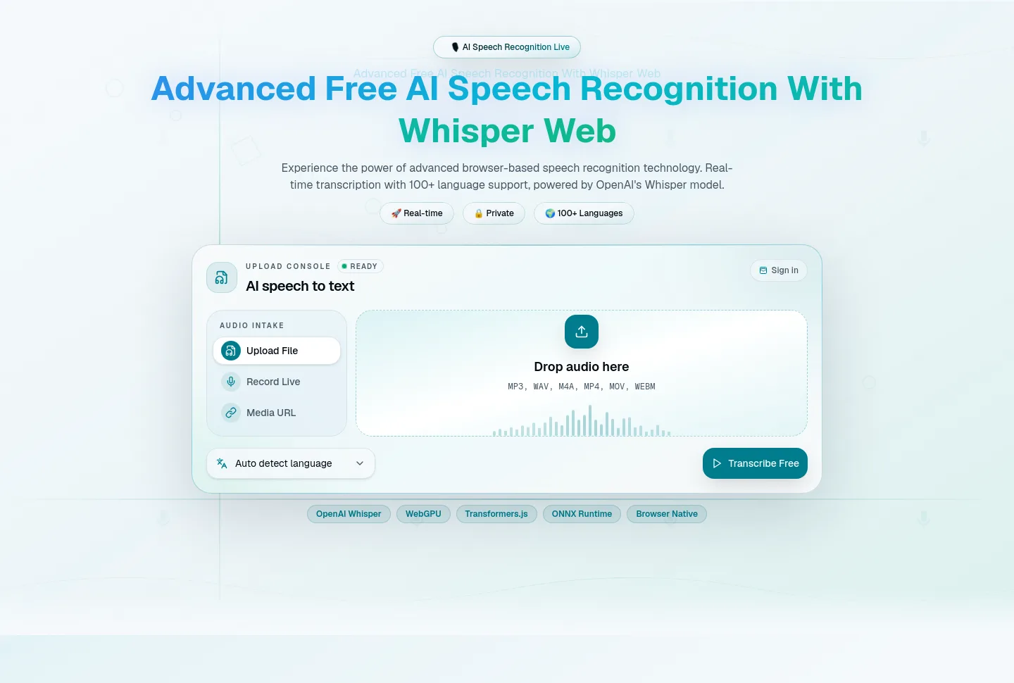 whisperweb.art — Hero