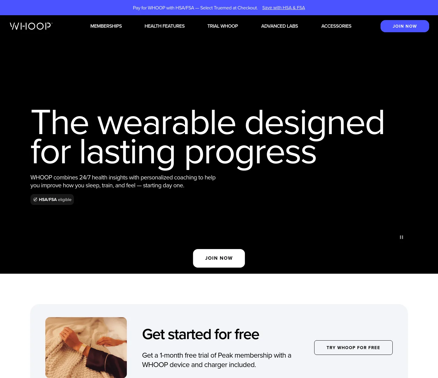 whoop.com — Hero