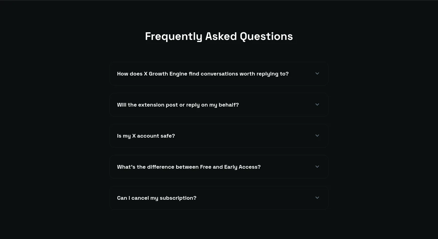 xgrowthengine.com — FAQ