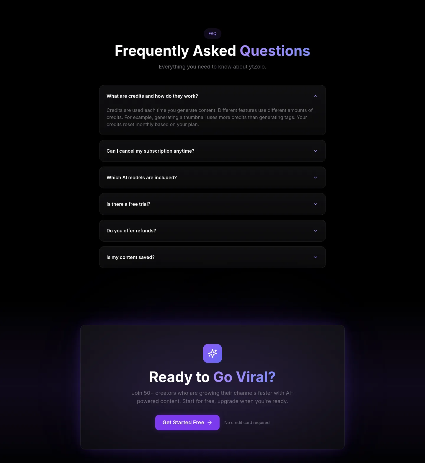 ytzolo.com — FAQ