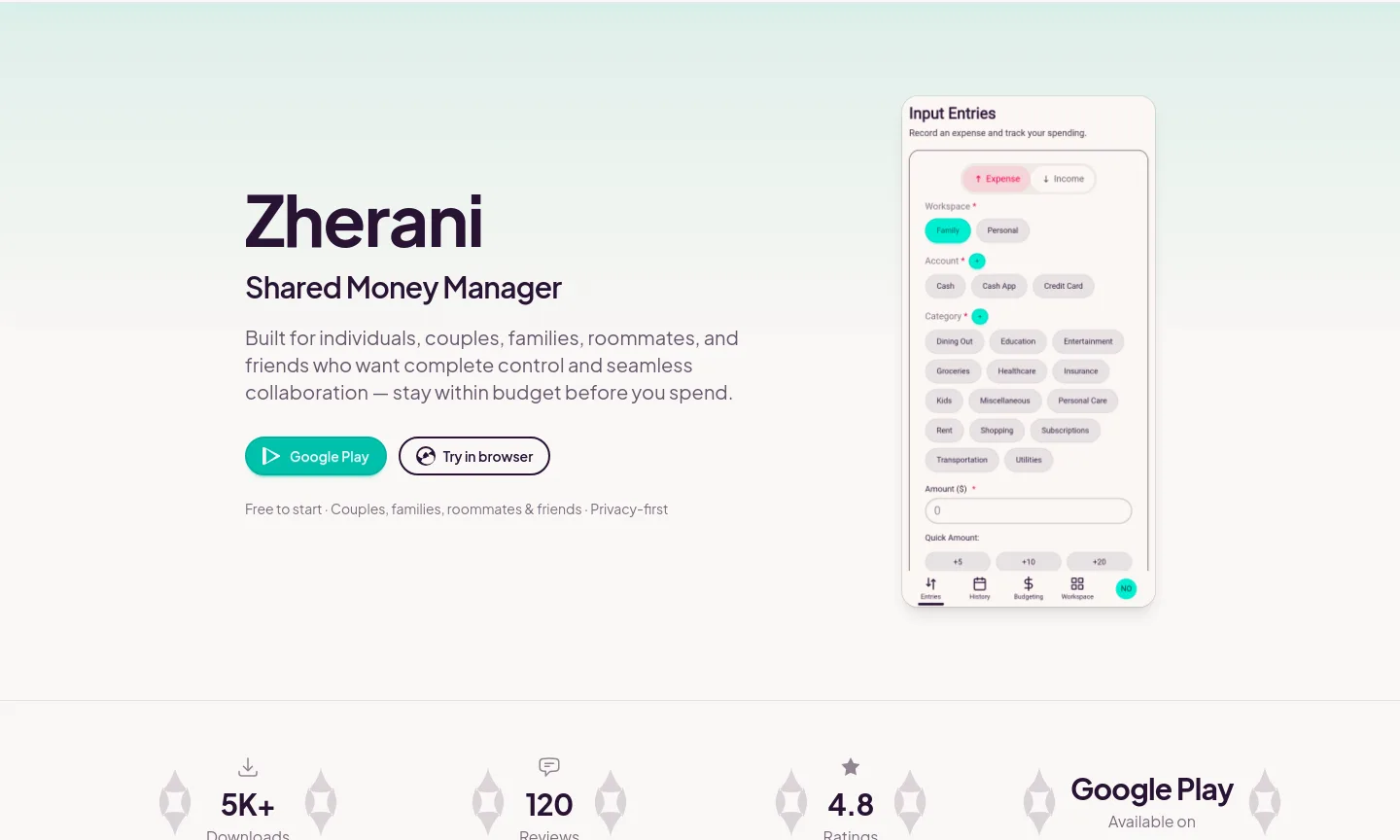 zherani.my.id — Hero