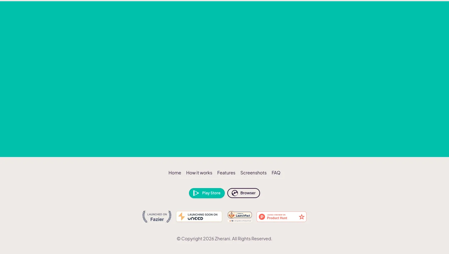 zherani.my.id — Features