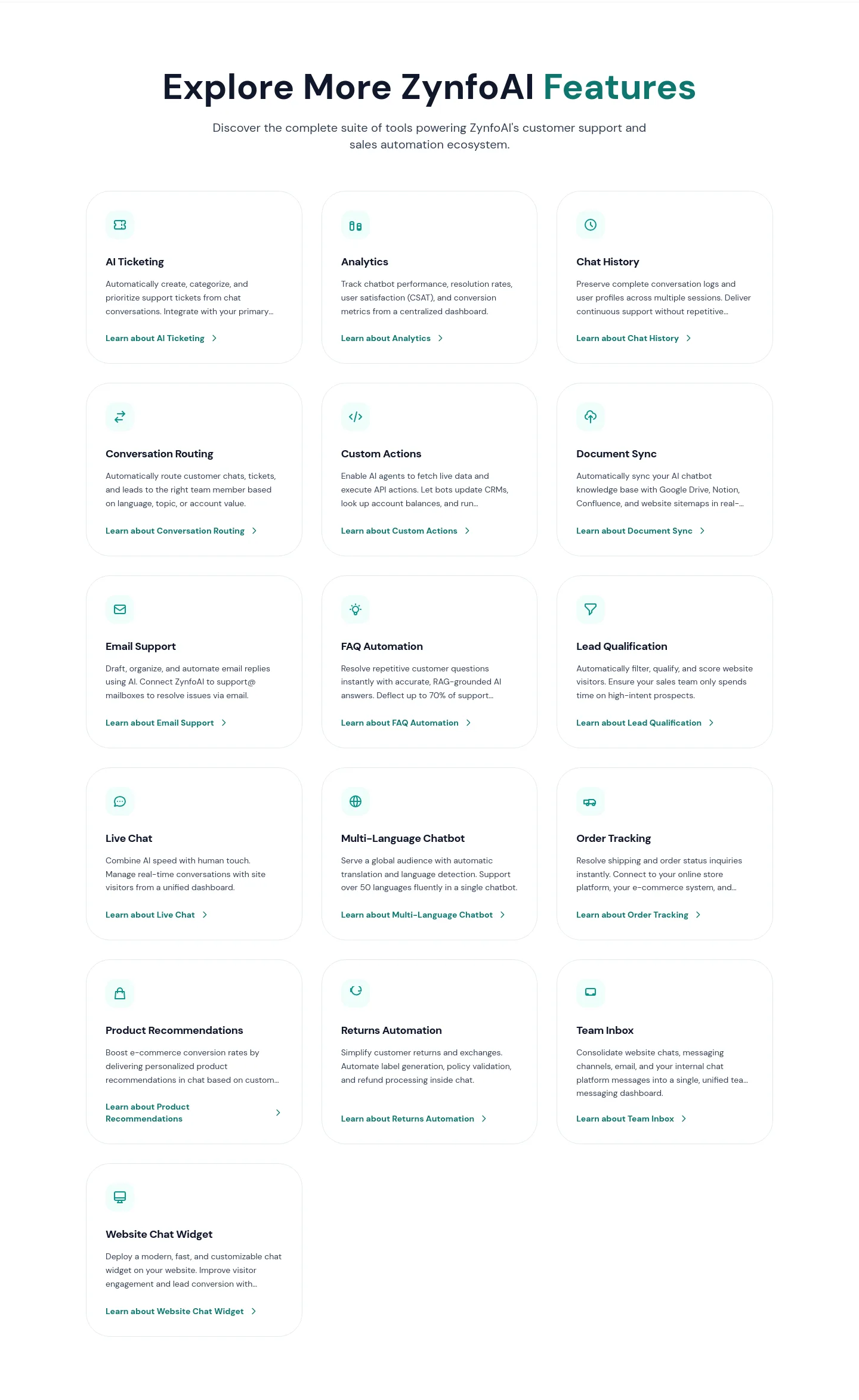 zynfo.ai Logo Wall section
