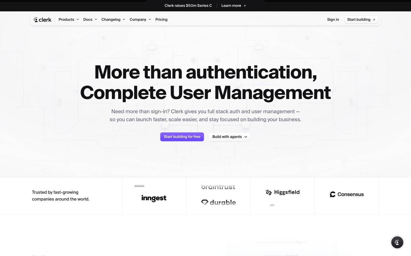Homepage / Lander