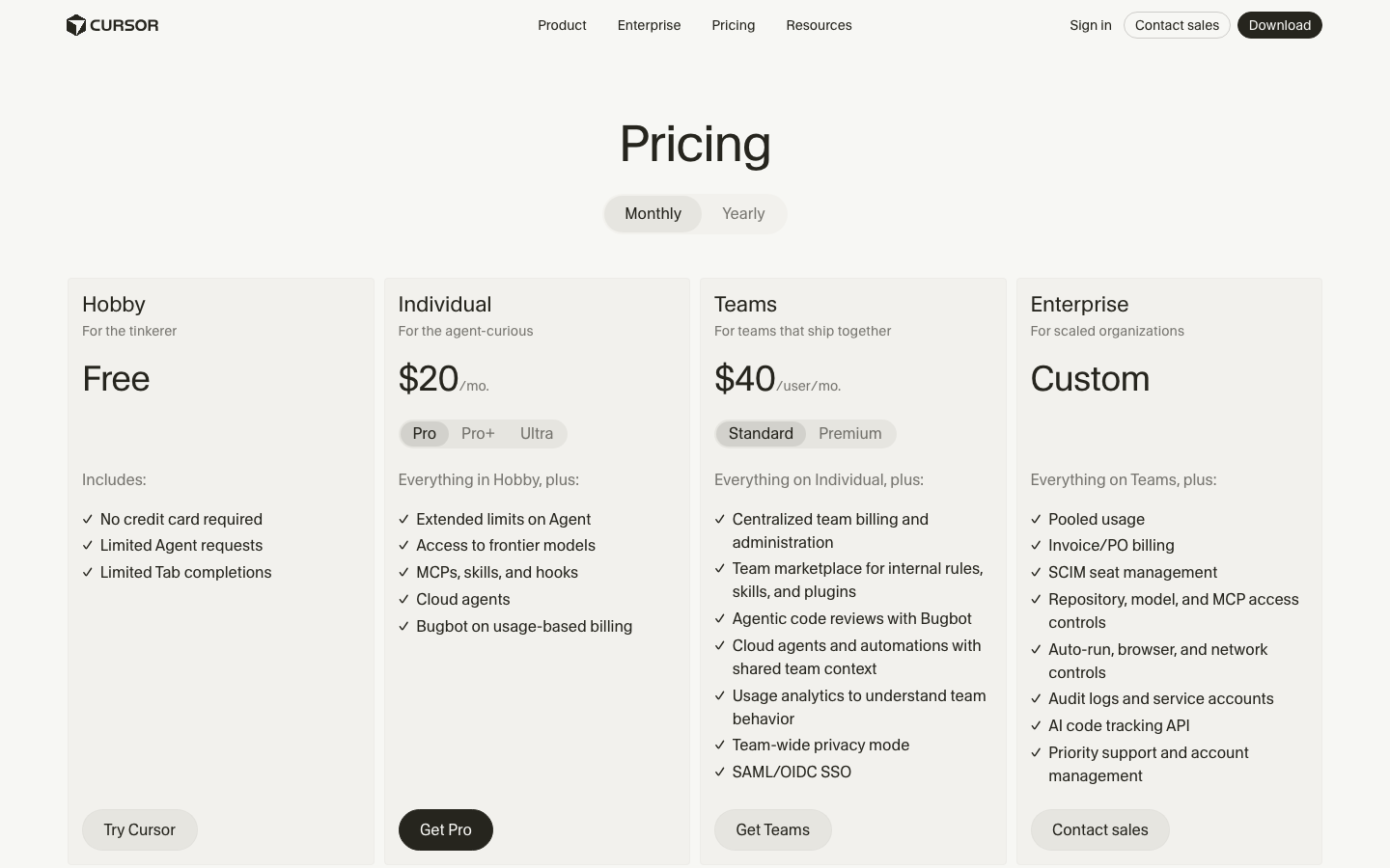 Pricing