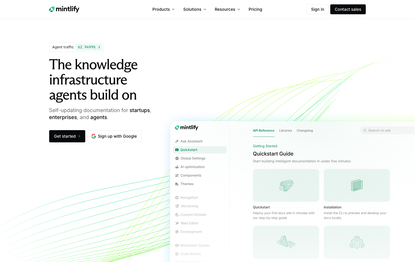 Homepage / Lander
