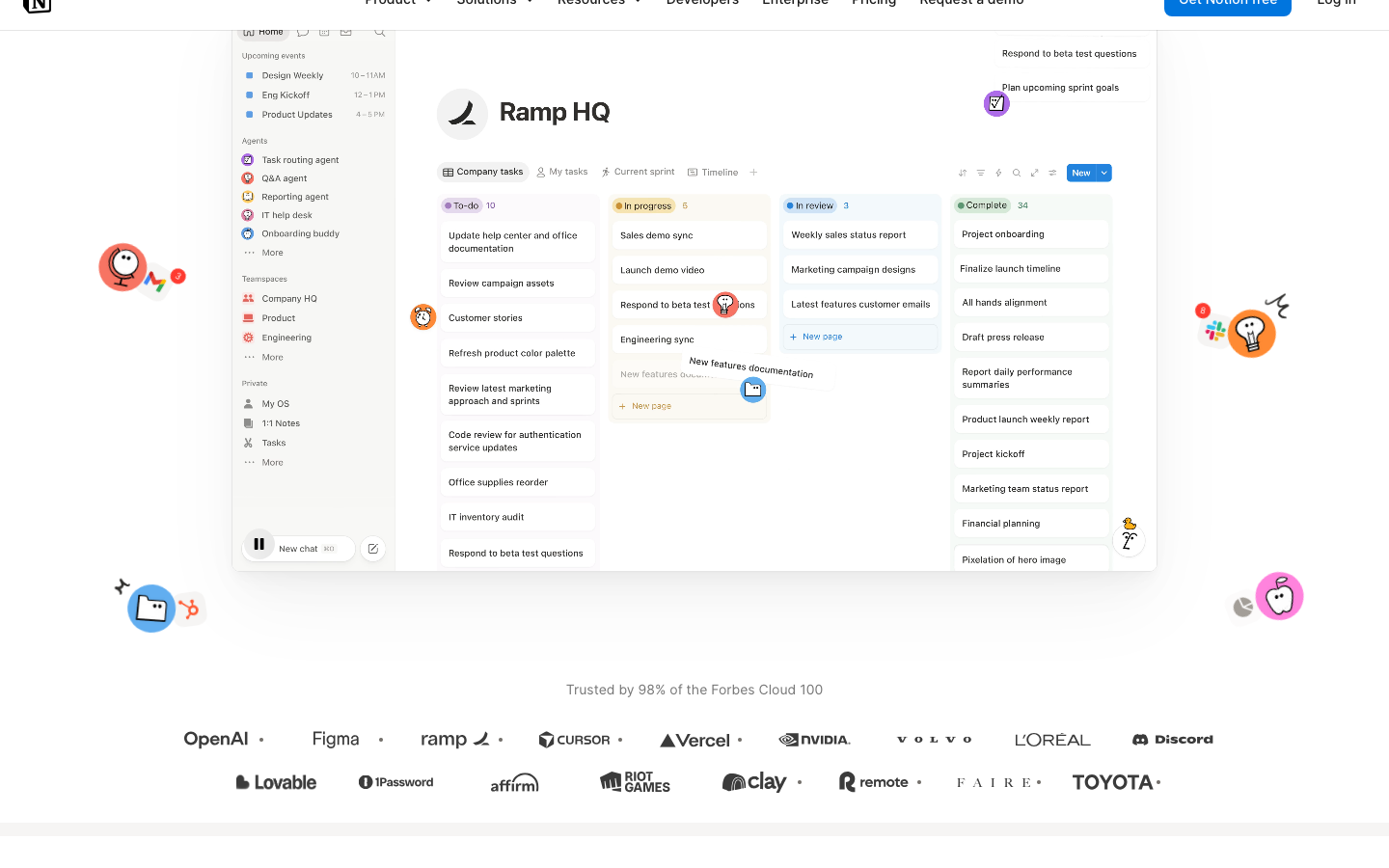 Homepage / Lander