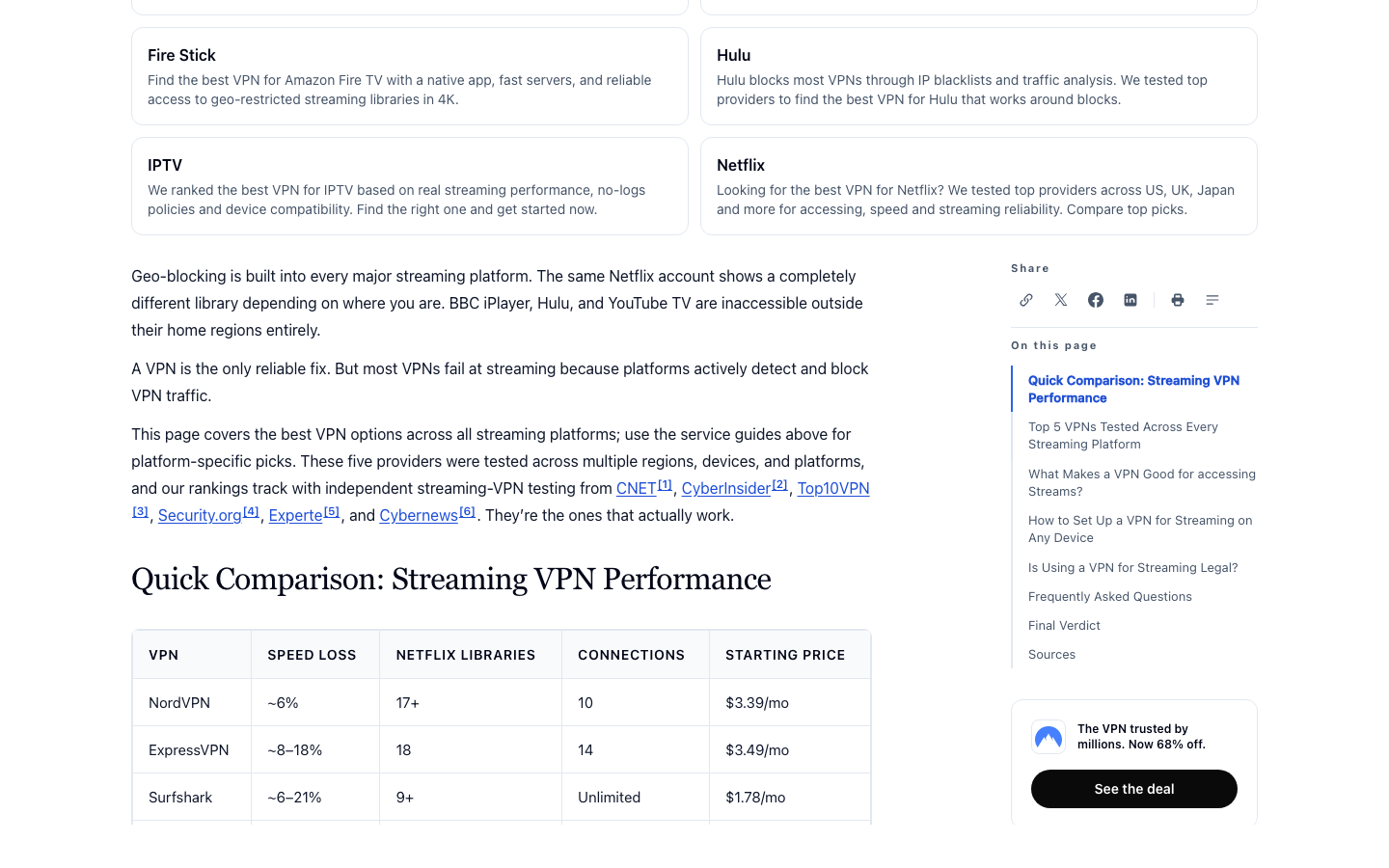 Best Vpn For Streaming